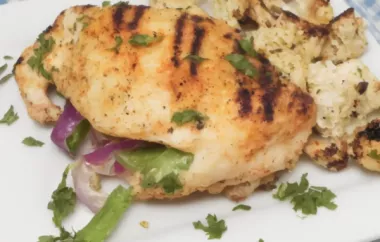 Grilled Stuffed Chicken Breasts