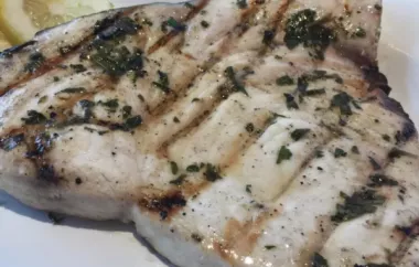 Grilled Swordfish