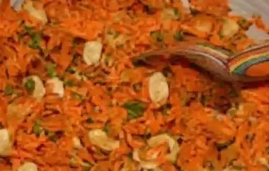 Gujarati Carrot and Peanut Salad