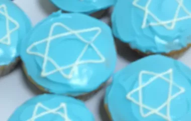 Halfway Healthy Hanukkah Cupcakes: A Festive and Delicious Treat for the Holidays