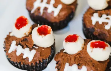 Halloween Chocolate Cupcakes with Monster Peanut Butter Eyes