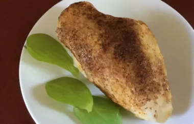 Healthier Baked Chicken Breasts