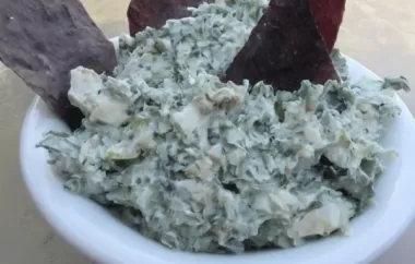 Healthier Best Spinach Dip Ever