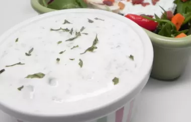 Healthier Buttermilk Ranch Dressing