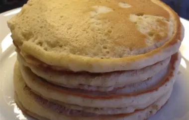 Healthy and Delicious 100% Whole Wheat Pancakes Recipe