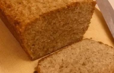Healthy and Delicious Almond Flour Banana Bread Recipe