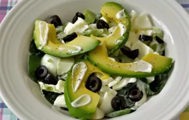Healthy and Delicious Avocado and Egg White Salad Recipe