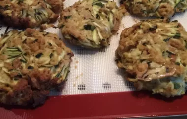 Healthy and Delicious Baked Zucchini Cakes