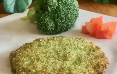Healthy and Delicious Broccoli Rice Pizza Crust Recipe