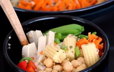 Healthy and Delicious Brown Rice Buddha Bowl Recipe