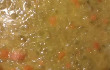 Healthy and Delicious Carrots and Lentils Recipe