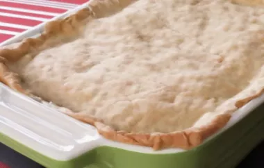 Healthy and Delicious Chicken Pot Pie Recipe