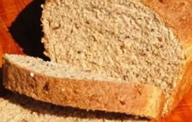Healthy and Delicious Dee's Health Bread Recipe