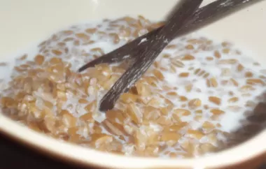 Healthy and Delicious Farro Perlato Cereal Recipe