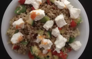Healthy and Delicious Gluten-Free Buckwheat Avocado Salad Recipe