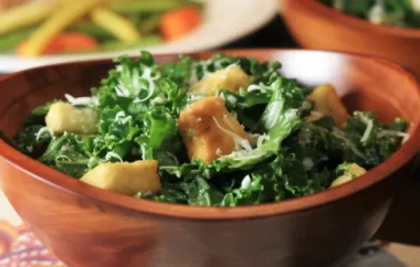 Healthy and Delicious Kale Caesar Salad Recipe