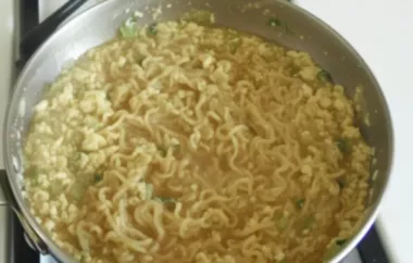 Healthy and Delicious Low Cholesterol Egg Drop Noodle Soup Recipe