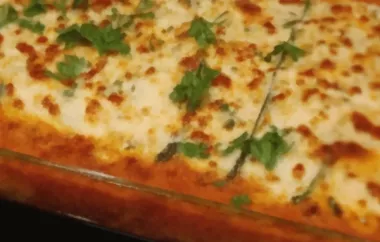 Healthy and Delicious No-Noodle Zucchini Lasagna Recipe