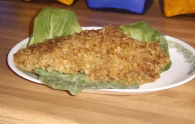 Healthy and Delicious Oat Crusted Fish Recipe