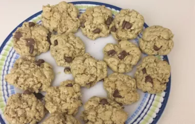 Healthy and Delicious Oatmeal Chocolate Chip Protein Cookies Recipe