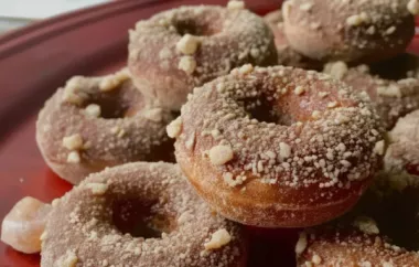 Healthy and delicious Paleo Gingerbread Mini Donuts