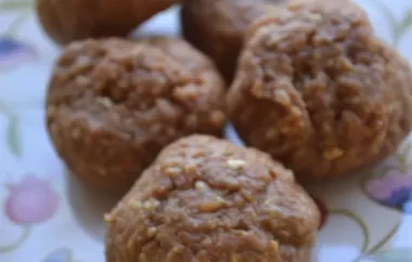 Healthy and Delicious Peanut Butter Energy Balls