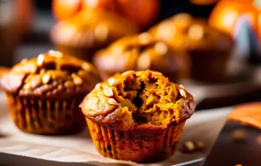 Healthy and delicious Protein Pumpkin Muffins for a guilt-free snack