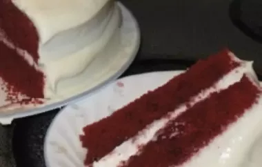 Healthy and Delicious Reduced Fat and Cholesterol Red Velvet Cake Recipe