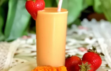 Healthy and Delicious Toddler Smoothie Recipe