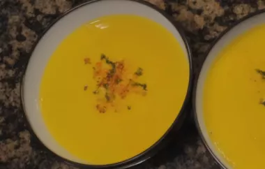 Healthy and Delicious Vitamix Butternut Squash Soup Recipe