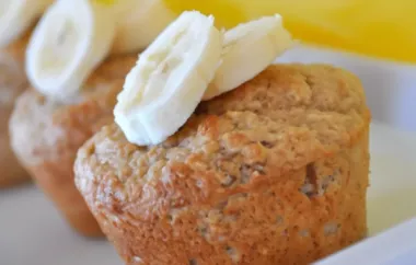 Healthy and Delicious Whole Grain Banana Muffins Recipe