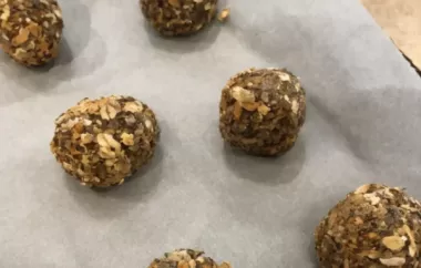 Healthy and Energizing Power Balls Recipe