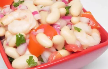 Healthy and Flavorful Cannellini Shrimp Salad