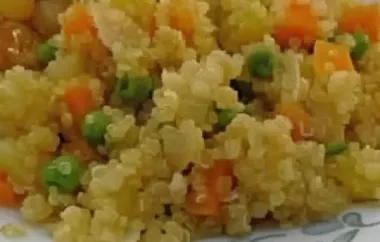 Healthy and flavorful Vegetable Quinoa Pilaf recipe