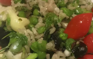 Healthy and Flavorful Vegetable Wild Rice Salad