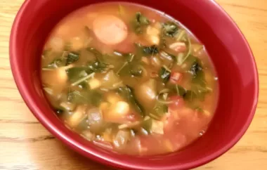 Healthy and Hearty Collard Greens and Bean Soup Recipe