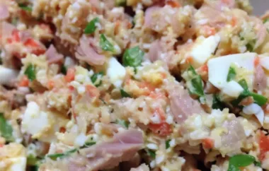 Healthy and Refreshing No-Mayo Tuna Salad Recipe
