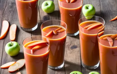 Healthy Apple Carrot Juice Recipe
