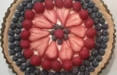 Healthy Berry Tart with No Added Sugar