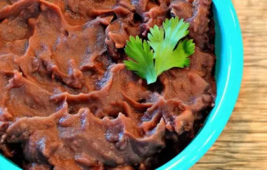 Healthy Fat-Free Refried Beans Recipe