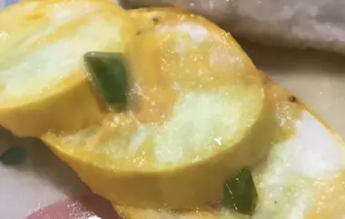 Healthy Summer Squash and Cheese