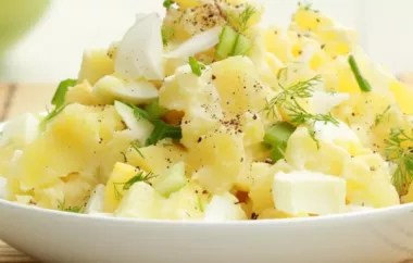 Heart Healthy Idaho Potato Salad Recipe: A Delicious and Nutritious Dish