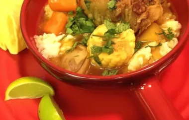 Hearty American Oxtail Beef Soup Recipe