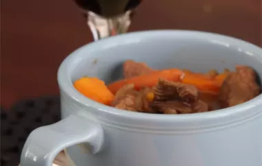 Hearty and Comforting Kyle's Favorite Beef Stew Recipe