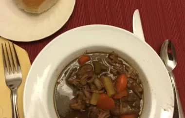 Hearty and Delicious Beef Stew II Recipe