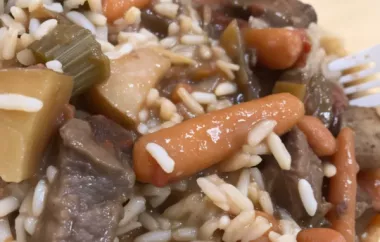 Hearty and Delicious Beef Stew Recipe Perfect for a Cold Day