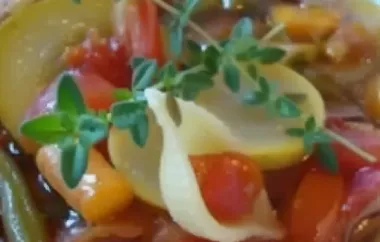 Hearty and Delicious Classic Minestrone Soup Recipe