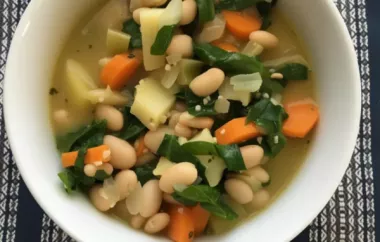 Hearty and Delicious Great Northern Bean Soup