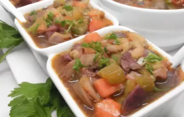 Hearty and Delicious Instant Pot Beef and Barley Soup Recipe