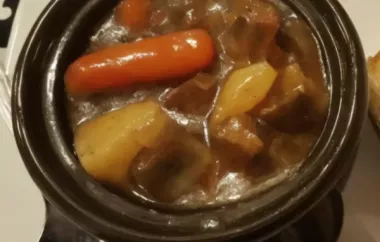 Hearty and Delicious Mountain Man Stew Recipe